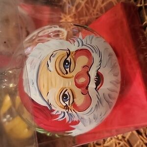 Macy hand painted blown glass annual ornament 2006 made in italy